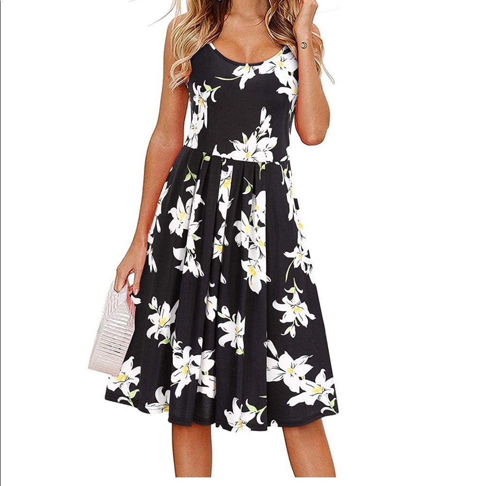 Floral summer dress